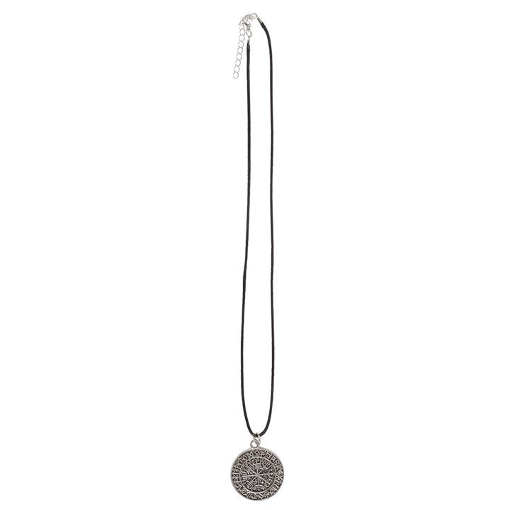 Vegvisir Viking Compass Viking Cord Necklace